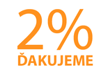 Darujte nám 2%